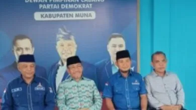 Bachrun Labuta Resmi Daftar Balon Bupati Muna Lewat Demokrat