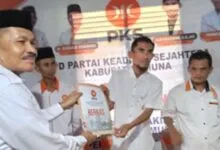 PKS Sebut La Ode Kardini jadi Pendaftar Pertama Balon Bupati Muna