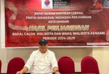 DPC PDI Perjuangan Kendari Pastikan Kenetralan Lembaga Survei Balon Wali Kota