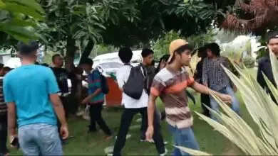 Demo soal Surat Penahanan Mantan Pj Bupati Bombana Burhanuddin Berakhir Ricuh