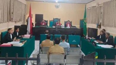 Mantan Pj Bupati Bombana Burhanuddin Diperiksa di Sidang Korupsi Jembatan Cirauci II Butur