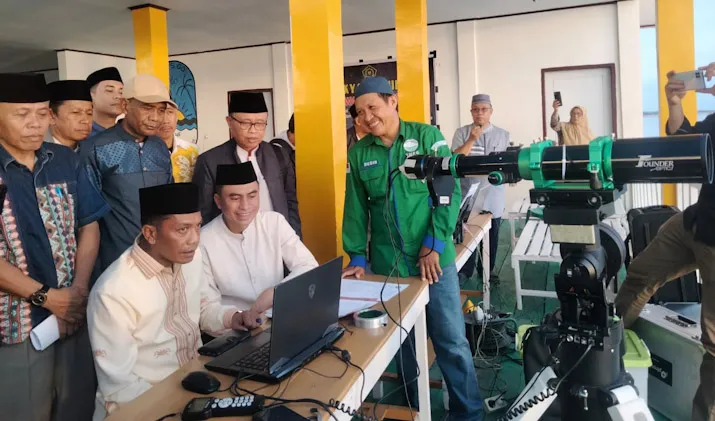 Di Atas Ufuk Sultra Tinggi Hilal 3 Derajat, Idulfitri 1445 H Jatuh 10 April 2024