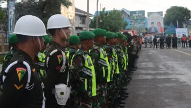 Pengamanan Malam Takbiran, Wakapolres Muna Berpesan Kedepankan Pendekatan Humanis