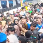 Puncak Arus Balik, Penumpang di Pelabuhan Nusantara Raha Membludak hingga Berdesakan