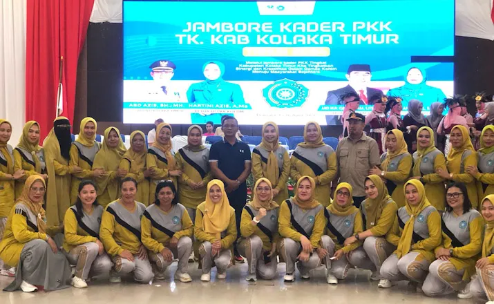 TP PKK Koltim Gelar Jambore, Hartini Azis Harap Juara Satu Tingkat Provinsi