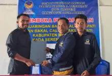 Setelah PDIP, Muhammad Amsar Kembali Daftar di Nasdem Mubar