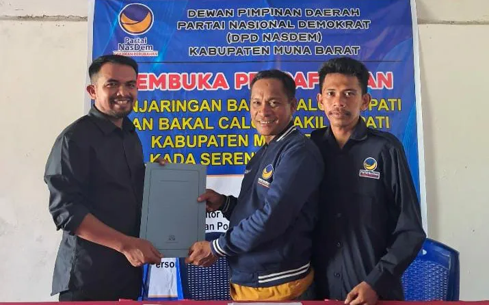 Setelah PDIP, Muhammad Amsar Kembali Daftar di Nasdem Mubar
