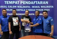 Kompak Daftar Bacawali Kendari di Partai Demokrat, Asmawa-Yudhianto Koalisi?