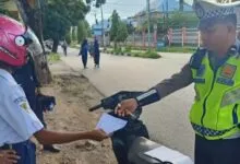 Satlantas Polres Baubau Tindak Tegas Pengendara di Bawah Umur