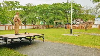 Pj Bupati Muna Barat Ancam Evaluasi Kades yang Malas Ikut Apel Gabungan