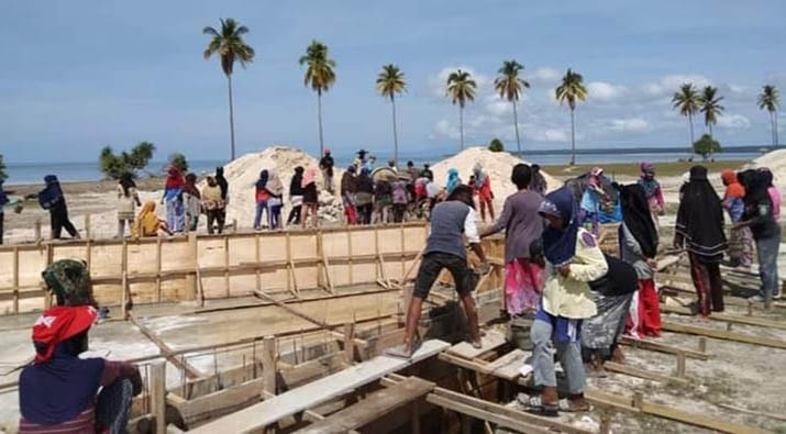 Dilaporkan ke Polisi, Kades Madongka Pastikan Proyek Kolam Renangnya Tidak Fiktif