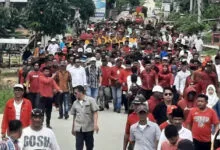Dampingi La Ode Darwin saat Pengembalian Formulir Bakal Calon Bupati Mubar di DPC PDIP, Ketua DPD Nasdem Disorot