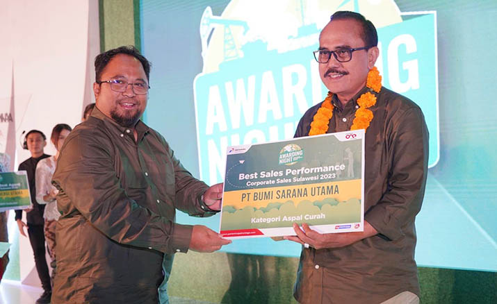 Pertamina Patra Niaga Sulawesi Beri Apresiasi Kinerja Agen BBM Industri dan Distributor Petrochemical Terbaik