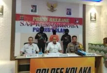 Polres Kolaka Ungkap Kasus Penangkapan Pengedar Sabu Seberat 2 Kg