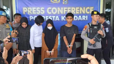 Pelaku Pembunuhan di Kendari Mengaku Dijanjikan Rp75 Juta oleh Menantu Korban