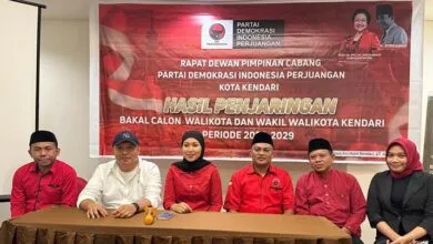 Gelar Pleno Penetapan Balon Wali Kota Kendari, PDI Perjuangan Prioritaskan Kader