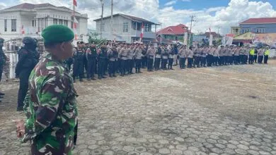 Polres Buton Tengah Siagakan 314 Personel Pengamanan Festival Kande-kandea Tolandona