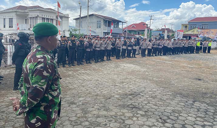 Polres Buton Tengah Siagakan 314 Personel Pengamanan Festival Kande-kandea Tolandona