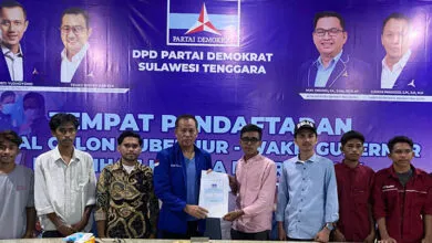 Sebut Wakili Tokoh Milenial Daratan-Kepulauan, Taano Karno Daftar Cawagub di Demokrat Sultra
