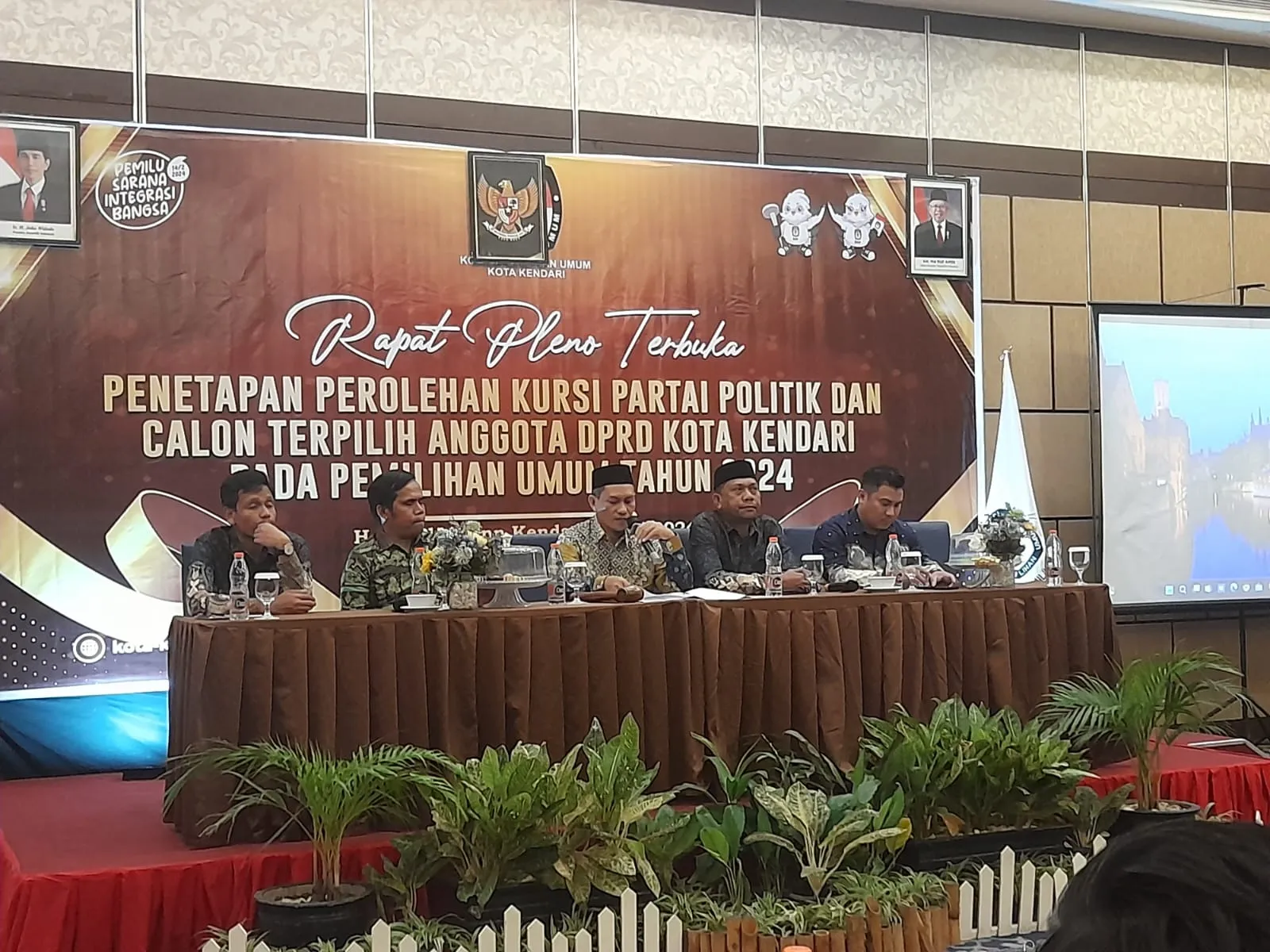 Ditetapkan KPU, Berikut Nama Anggota DPRD Kendari Terpilih Hasil Pileg 2024