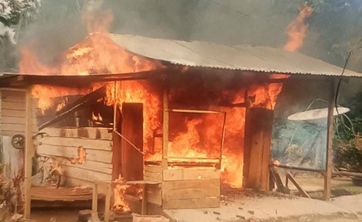 Akibat Kompor Hock, Kios di Mubar Ludes Terbakar