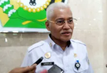 Ketgam: Sekda Sultra, Asrun Lio. Foto: Muh Ridwan Kadir/Detiksultra.com