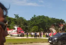 Presiden Jokowi Tiba di Raha Muna, Disambut Antusiasme Warga
