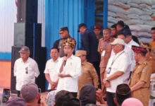 Presiden Jokowi Salurkan Beras kepada 500 KPM di Muna