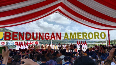 Jokowi Resmikan Bendungan Ameroro Senilai Rp1,57 Triliun