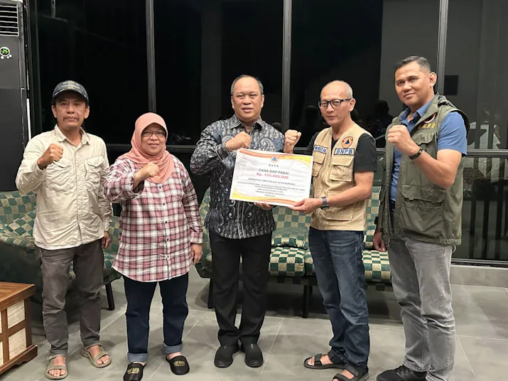 Pemda Konut Terima Bantuan Dana dan Sarana Prasarana dari BNPB untuk Tangani Bencana Banjir