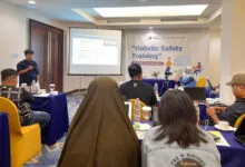 Wartawan Sultra Ikuti Holistic Safety Training yang Digelar AJI Kendari