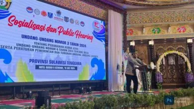 Pemprov Sultra Laksanakan Sosialisasi UU Nomor 3 Tahun 2024 di Hotel Kubah 9