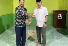 Andi Sumangerukka Beri Bantuan Pembangunan Masjid di Dua Pondok Pesantren di Kolaka Utara
