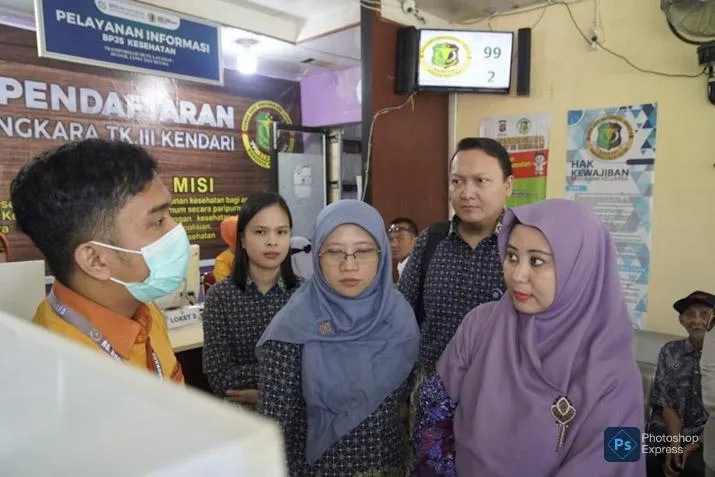 Pantau dan Evaluasi Kualitas Layanan, BPJS Kesehatan Lakukan Sibling di RS Bhayangkara Kendari