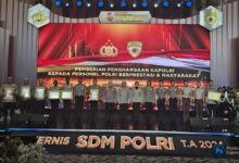 Karo SDM Polda Sultra Raih Penghargaan Bidang SDM Terbaik se-Indonesia
