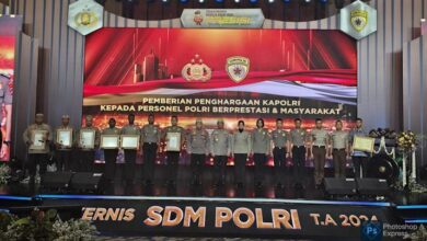 Karo SDM Polda Sultra Raih Penghargaan Bidang SDM Terbaik se-Indonesia