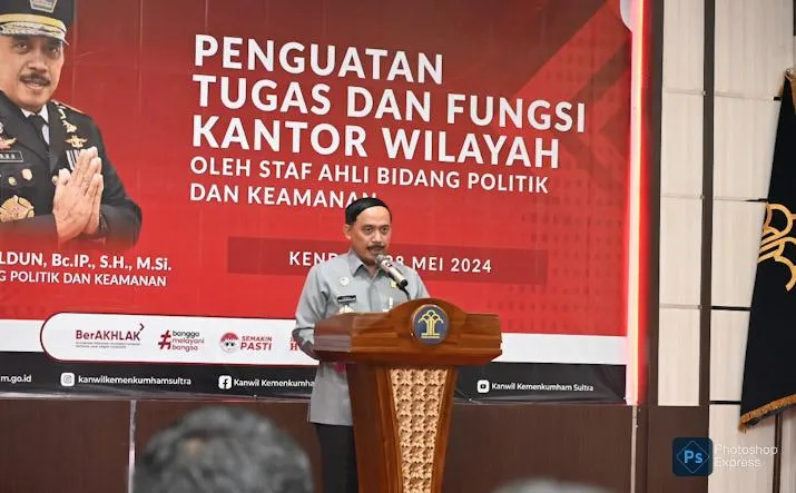 Kanwil Kemenkumham Sultra Lakukan Penguatan Tugas dan Fungsi