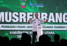 Ruksamin Beri Tiga Arahan Dalam Musrenbang RPDP Konawe Utara 2025-2045