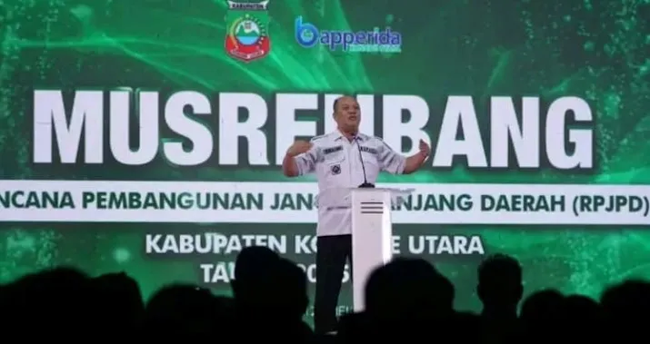 Ruksamin Beri Tiga Arahan Dalam Musrenbang RPDP Konawe Utara 2025-2045