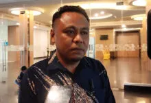 Komisioner KPU Bombana, Rudinan. Foto: Muh Ridwan Kadir/Detiksultra.com