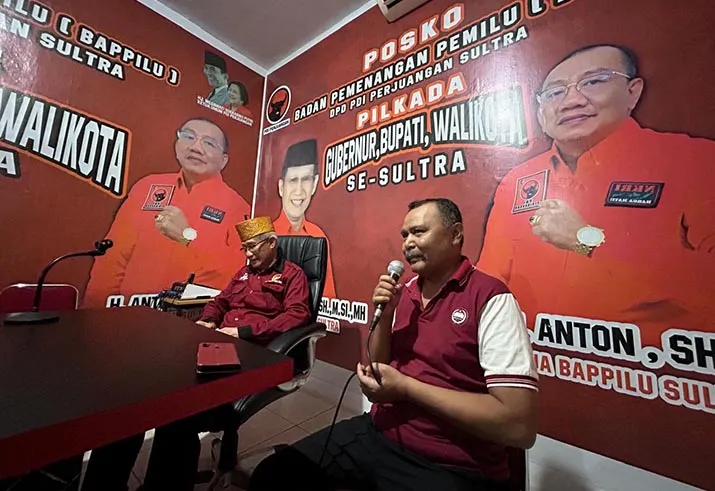 Raih 81 Kursi DPR di Pemilu 2024, PDIP Sultra Masuk Lima Besar Terbanyak Nasional