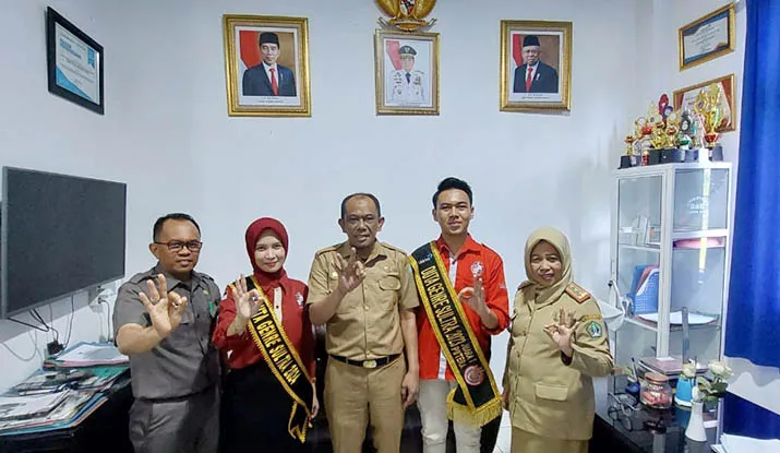 Duta Genre Sultra Audiensi dengan Sekda Kolaka Utara