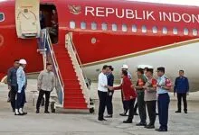 Presiden Jokowi Tiba di Sultra, Bakal Resmikan Bendungan Hingga Inpres Jalan Daerah