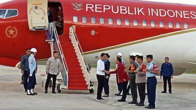 Presiden Jokowi Tiba di Sultra, Bakal Resmikan Bendungan Hingga Inpres Jalan Daerah