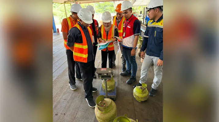 Jamin Kualitas dan Kuantitas LPG 3 Kilogram, Pertamina dan Pemkot Kendari Lakukan Monitoring