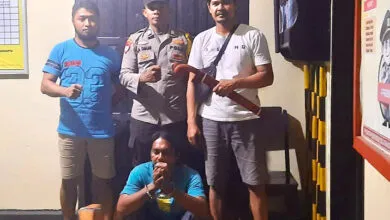 Seorang Pria di Buton Tengah Terancam 10 Tahun Penjara Usai Ngamuk Bawa Parang