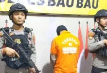 Buruh Bangunan di Baubau Ditangkap karena Miliki Sabu-Sabu