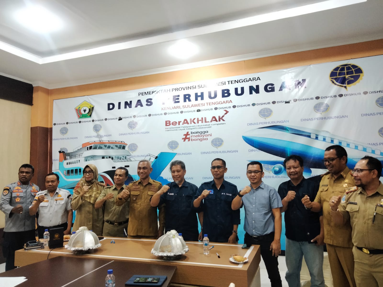 Dishub Sultra dan Fakultas Teknik UHO Kerja Sama Peningkatan SDM Insan Perhubungan