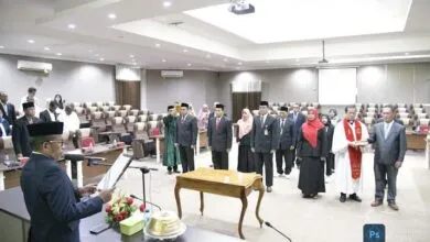 Lantik Tiga Dekan, Rektor UHO Pesan Utamakan Kepentingan Universitas