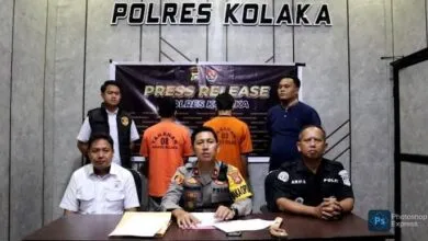 Polres Kolaka Tangkap Dua Pelaku Pencurian dengan Kekerasan